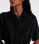 Миди-платье с поясом Loewe, Black - фото 4