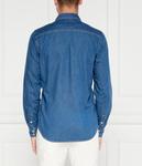 Рубашка мужская Pepe Jeans London джинсовая с накладными карманами, синий - фото 4