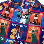 Футболка Market Illustrated Short-Sleeve Button Up, Multicolor - фото 3