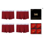 Трусы мужские 4 штуки подарочный набор Lee, белый - фото 3