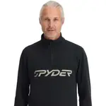 Spyder Мужская флисовая кофта Speed 1/2 Zip Fleece, черный - фото 2