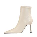 HKCP Ботильоны женские, черные, белые - фото