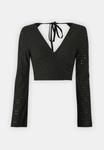Рубашка с длинным рукавом VIKAWA CROPPED VILA, черный - фото 2