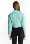 Джемпер myMo CROPPED, Aqua/Turquoise - фото 3