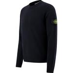 Свитер с нашивкой-логотипом STONE ISLAND, черный - фото 4