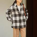 UNIQLO Куртка унисекс каштан, Chestnut - фото 5