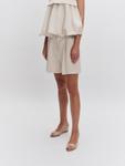 Шорты millane Loose fit Pleat-Front Pants, кремовый - фото 2