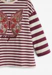 Топ Desigual STRIPED WITH BEADS, Purple - фото 6