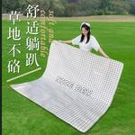 BSWolf коврик для пикника влагостойкая ткань для отдыха на природе портативный водонепроницаемый утолщенный 200*200 черно-белый волнистый + сумка для хранения - фото 3