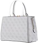 GUESS женская сумка Izzy Small Girlfriend Satchel, Dove Logo - фото 4