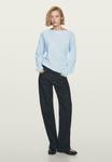 Джемпер Massimo Dutti BOAT NECK WITH RAGLAN SLEEVE, Blue - фото 4