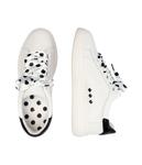 Кроссовки женские Kate Spade кожаные с декоративными шнурками, белый - фото 4