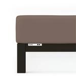 Чистый подогнанный лист Schlafgut, желтый - фото