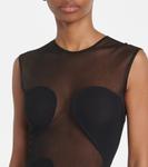 Платье макси со вставками Alaïa, Noir Alaia - фото 4