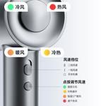 Фен для волос Aux, Lilac - фото 7