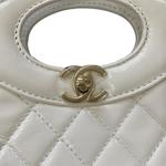 CHANEL Кожаная цепочка наплечная сумка - фото 3