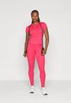 Леггинсы Nike Performance ONE SEAMLESS FRONT, Rush Pink/White/Pink - фото 2