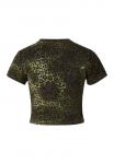 Футболка True Religion LEOPARD CRYSTALS SS BABY TEE, Leo/Multi-Coloured - фото 7