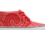 Кроссовки Supreme x Chukka Boot Vans, красный - фото 2