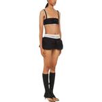 Юбка-карго женская черная Miu Miu - фото 2