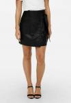 Юбка ONLY Wrap skirt, Black - фото