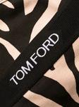 TOM FORD трусы-брифы с зебровым принтом, черный - фото 3