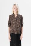 Блуза ONLY ONLRAYA SHIRT, Silver Mink/Brown - фото
