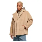Куртка Urban Classics Lapel Teddy, бежевый - фото