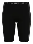 Облегающие шорты Icon DSQUARED2, черный - фото