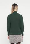 Джемпер VILA VIDALO PUFF SLEEVE ROLLNECK, Pine Needle/Dark Green - фото 3