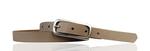 Кожаный ремень FRONHOFER, серо коричневый - фото