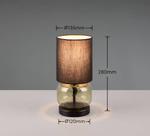 Настольная лампа Trio Elio, черный матовый - фото 3