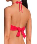 Пляжный топ BECCA Color Code Brinley V Wire Bandeau Top, Fire - фото 4