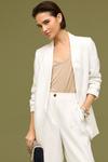Свободный пиджак Next, белый - фото