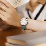 VERSACE Часы Women's Watch, White Dial Blue Strap - фото 4