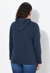 Худи Ulla Popken Hoodie, Marine/Dark Blue - фото 2