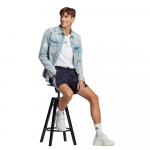 Шорты adidas 3S Sj 7, синий - фото 4