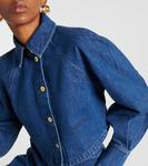 Укороченная джинсовая рубашка Patou, цвет stonewash - фото 4