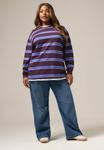 Топ Yours Clothing 2-IN-1, Purple - фото 2