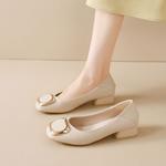 Повседневные женские туфли TAOLEI, Ecru - фото 7