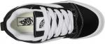 Кроссовки Vans Kids  Knu Skool, Black/True White - фото 2