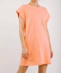 Футболка с платьем-карманом в коралловом цвете VERY J - фото 2