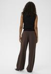Брюки Kaffe KABEATRICE WIDE PANTS, Seal Brown/Dark Brown - фото 3