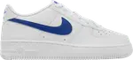 Кроссовки Air Force 1 GS 'White Hyper Royal', белый - фото