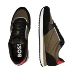 Кроссовки Kai_runn_mesd с добавлением кожи Boss, хаки - фото 3