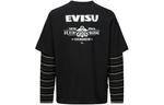Футболка мужская черная Evisu, черный - фото
