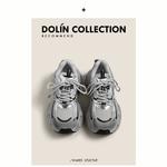 Кроссовки DOLIN COLLECTION Chunky Sneakers Women's Low-top, белый - фото 4