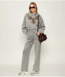 Кожаные кроссовки Ariel 15 Pinko, серый - фото 2