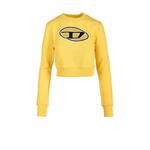 Женский свитер Diesel Cotton, желтый - фото