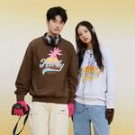 Nerdy Свитшот унисекс коричневый - фото 4